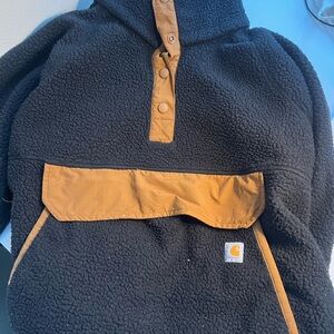 Carhartt Women’s Relaxed Fit Fleece Pullover – Size 1X (16W–18W)